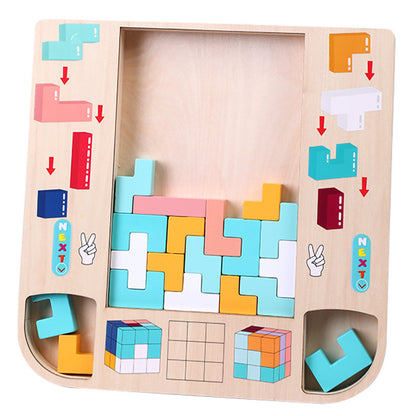 Montessori 3D Puzzle Block Set