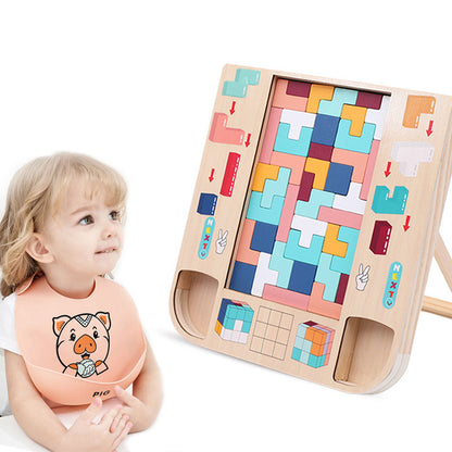 Montessori 3D Puzzle Block Set