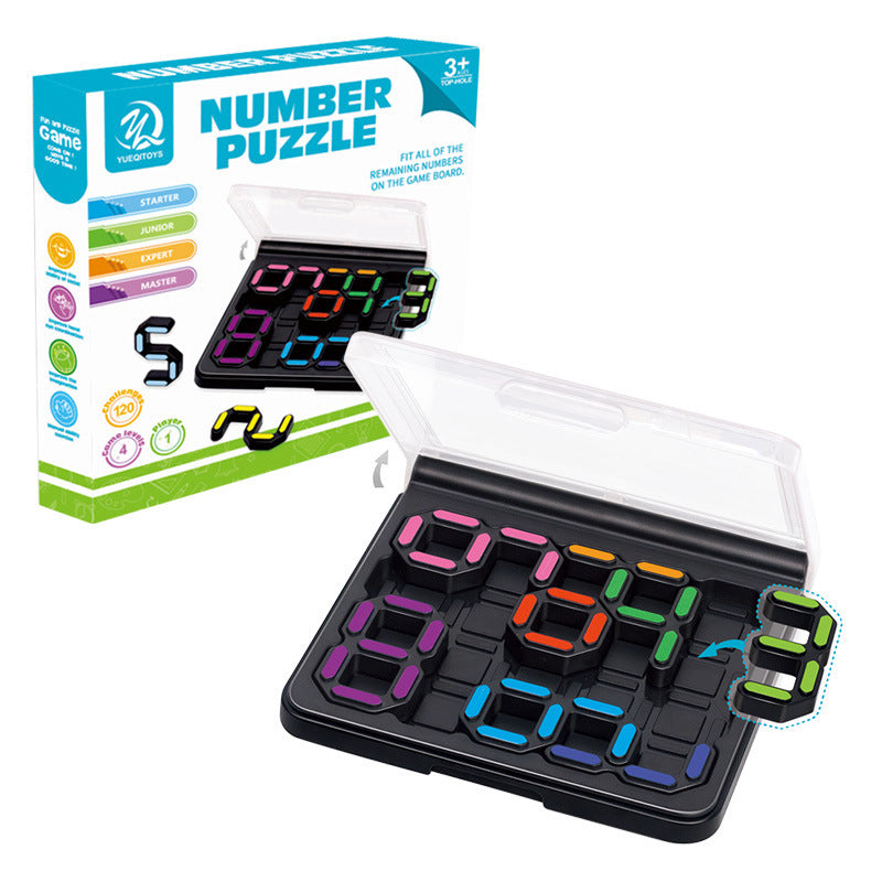 Number Puzzle Educational Children's Toys