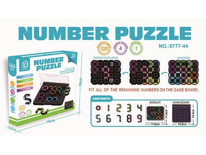 Number Puzzle Educational Children's Toys